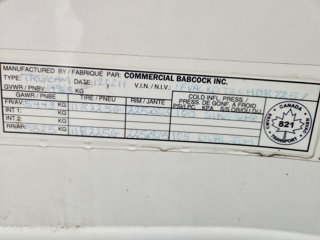 2012 Freightliner M2 106 Medium Duty