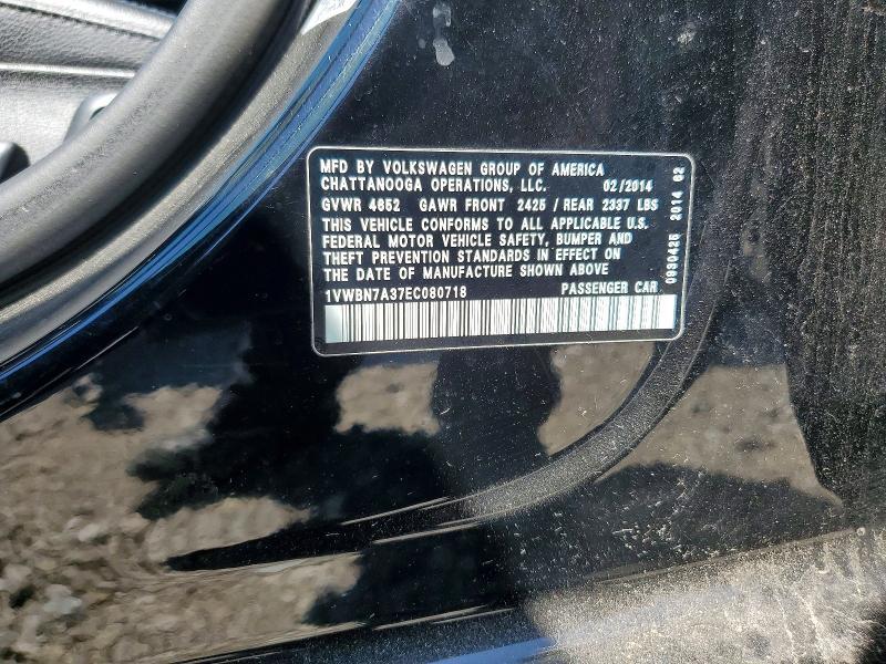 2014 Volkswagen Passat se