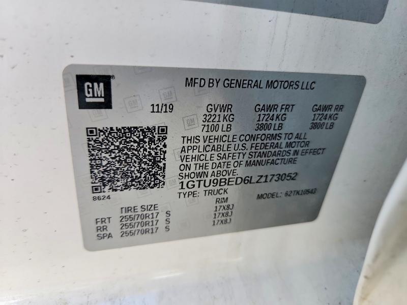 2020 GMC Sierra K1500 sle