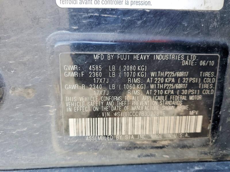 2011 Subaru Outback 2.5i Premium