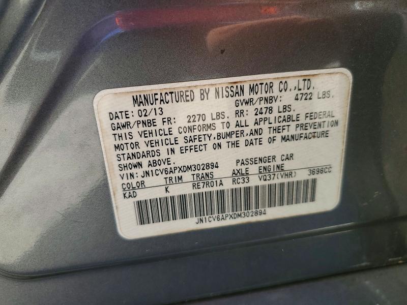 2013 Infiniti G37 Sedan Journey