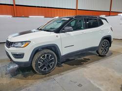 Jeep salvage cars for sale: 2021 Jeep Compass Trailhawk