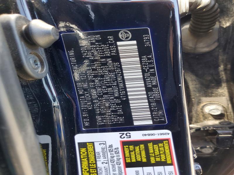 2021 Toyota Camry se