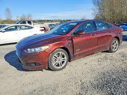 Ford salvage cars for sale: 2016 Ford Fusion Titanium Phev