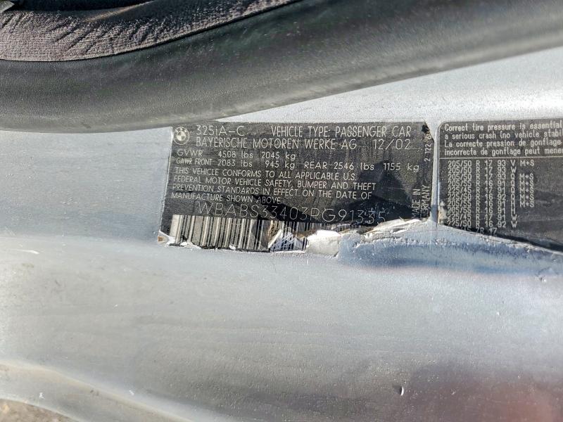 2003 BMW 325 ci