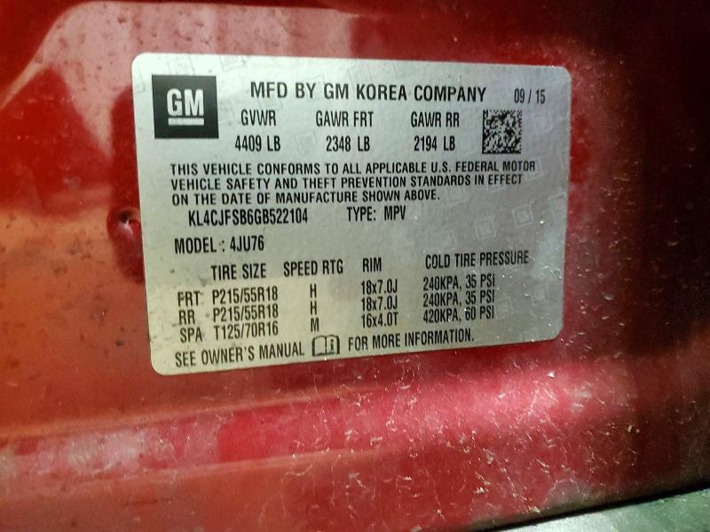 2016 Buick Encore Convenience