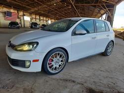 Volkswagen GTI salvage cars for sale: 2010 Volkswagen GTI