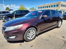 KIA salvage cars for sale: 2013 KIA Optima lx