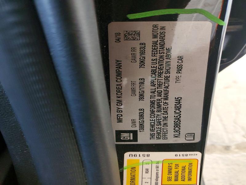 2018 Chevrolet Spark ls