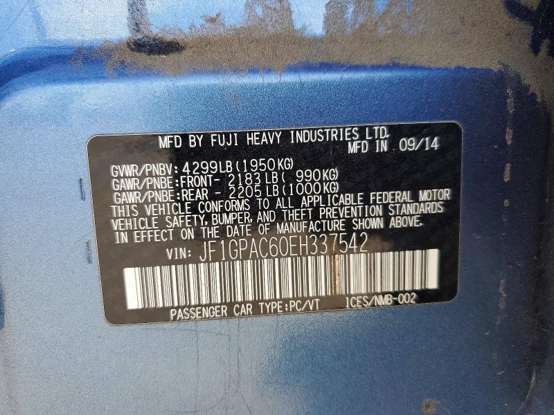 2014 Subaru Impreza Premium