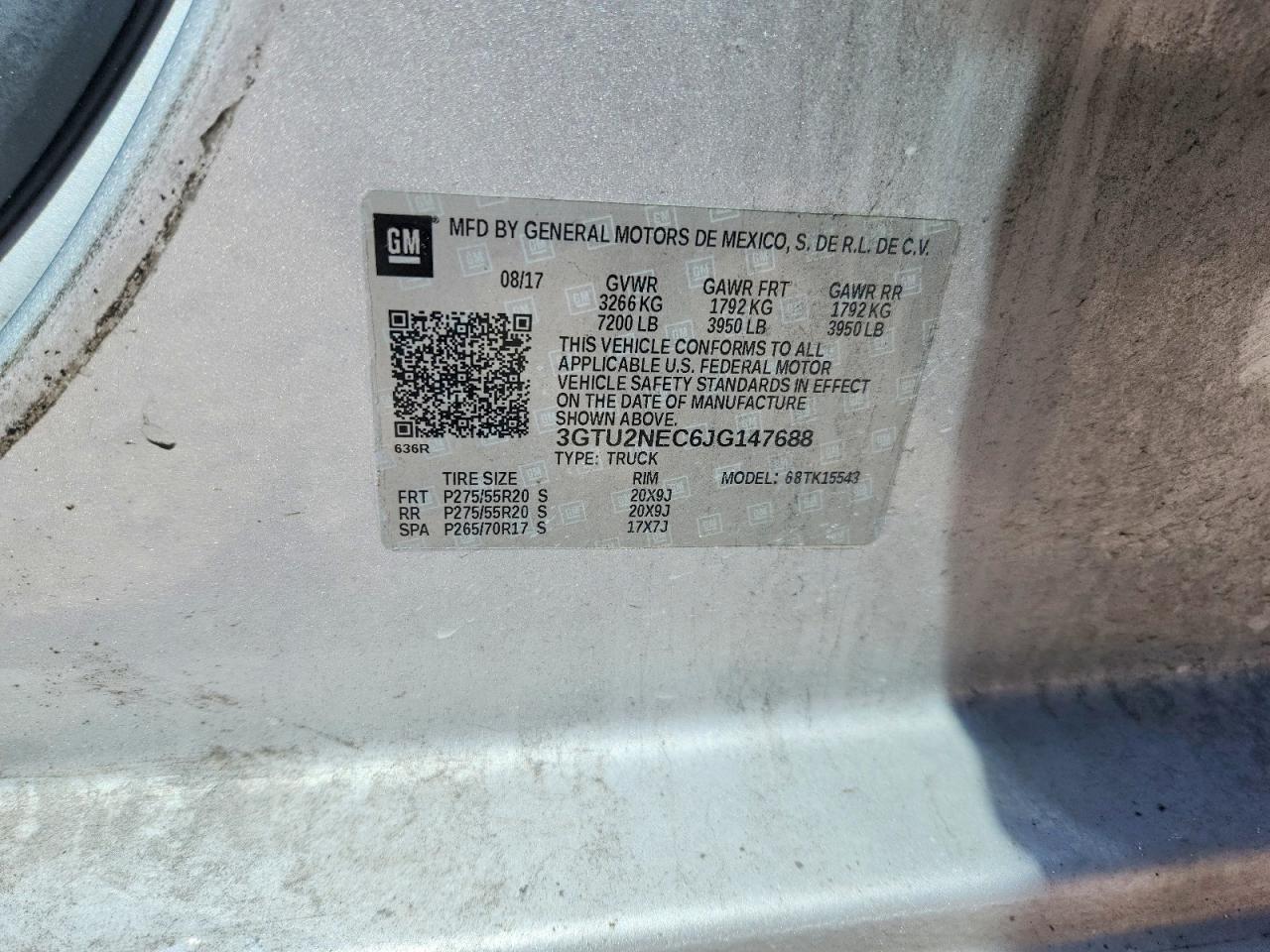 2018 GMC Sierra K1500 SLT