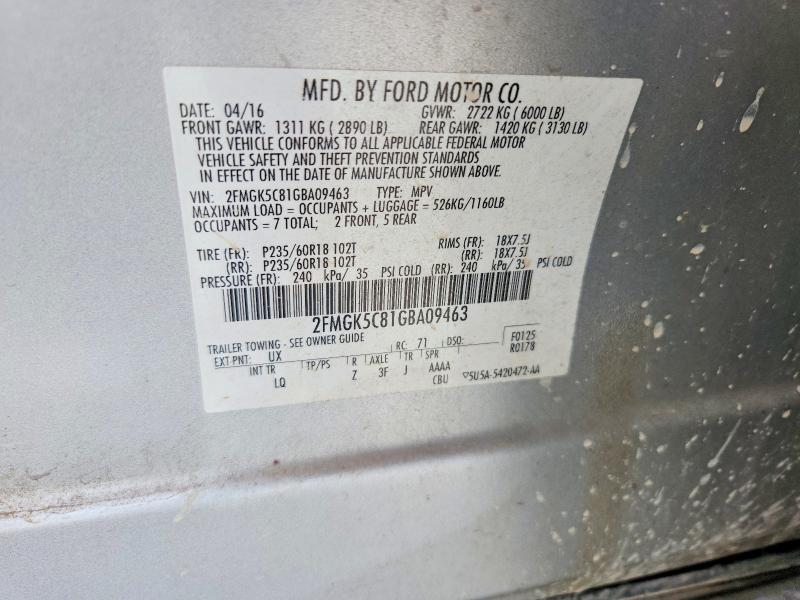 2016 Ford Flex sel