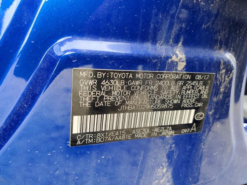 2017 Lexus Is 200t Base