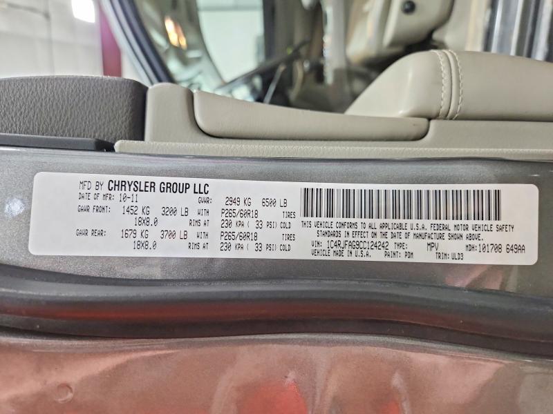 2012 Jeep Grand Cherokee Laredo