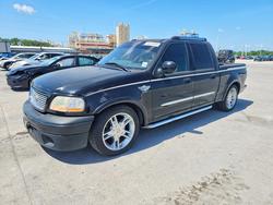 Ford salvage cars for sale: 2003 Ford F150 Supercrew Harley Davidson