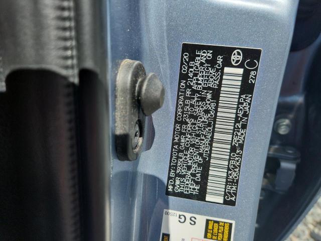 2020 Toyota Corolla le