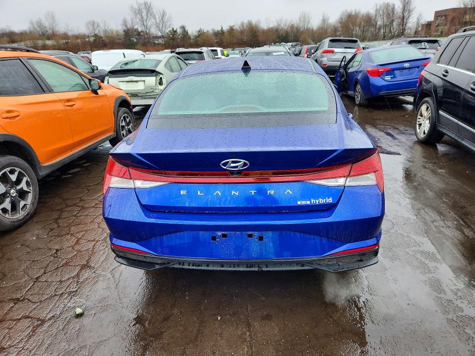 2023 Hyundai Elantra Hybrid Blue