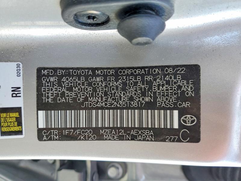 2022 Toyota Corolla se