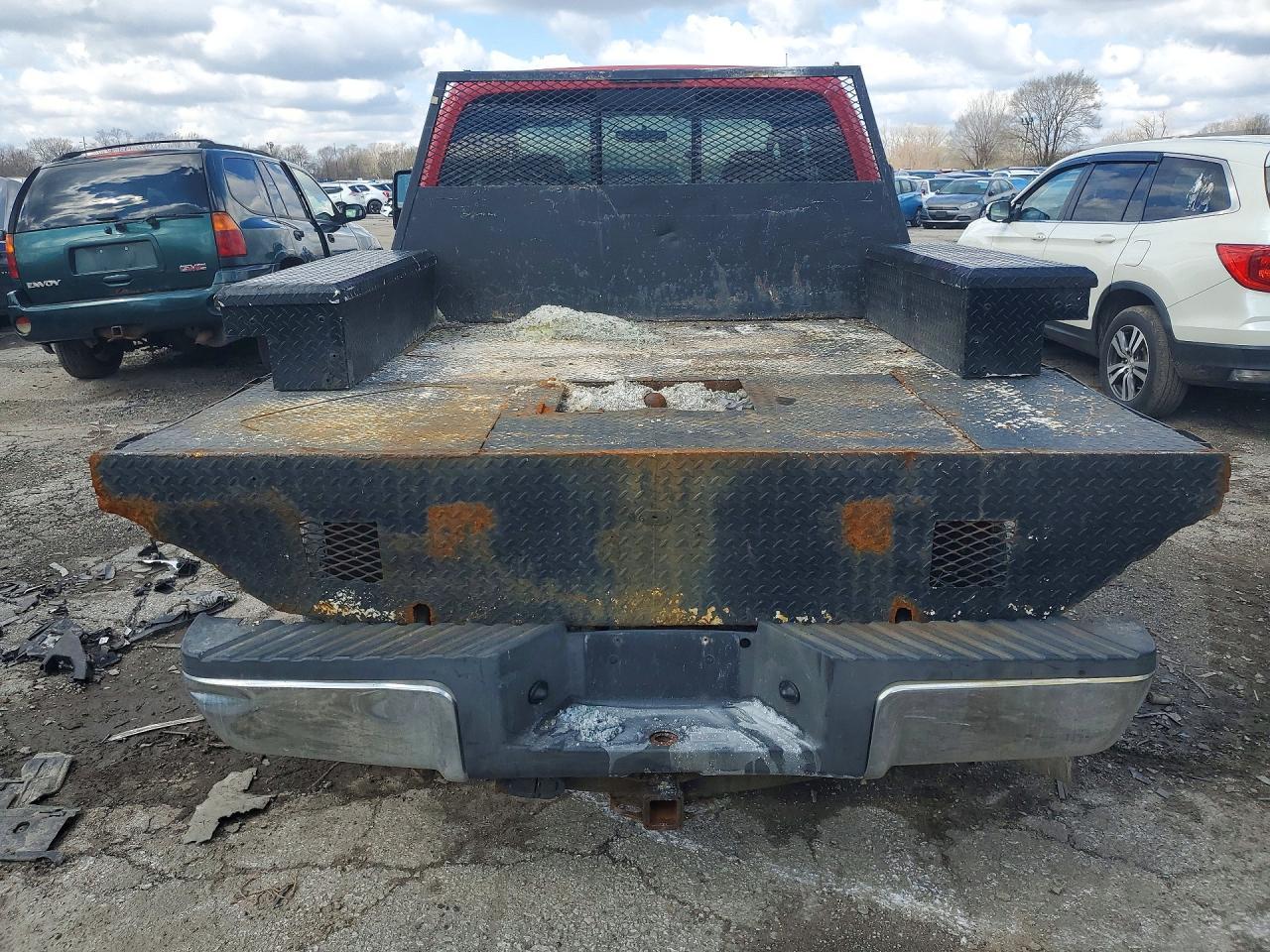 2008 Ford F250 Super Duty Flatbed Truck