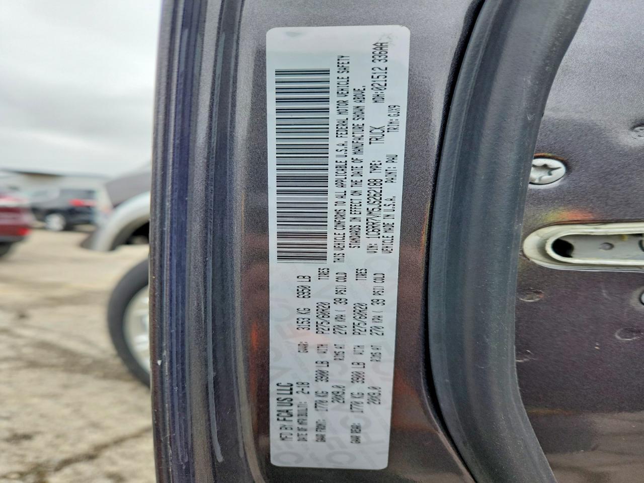 2018 Dodge 1500 Laramie 4WD 3.0L Tdsl Crew Cab