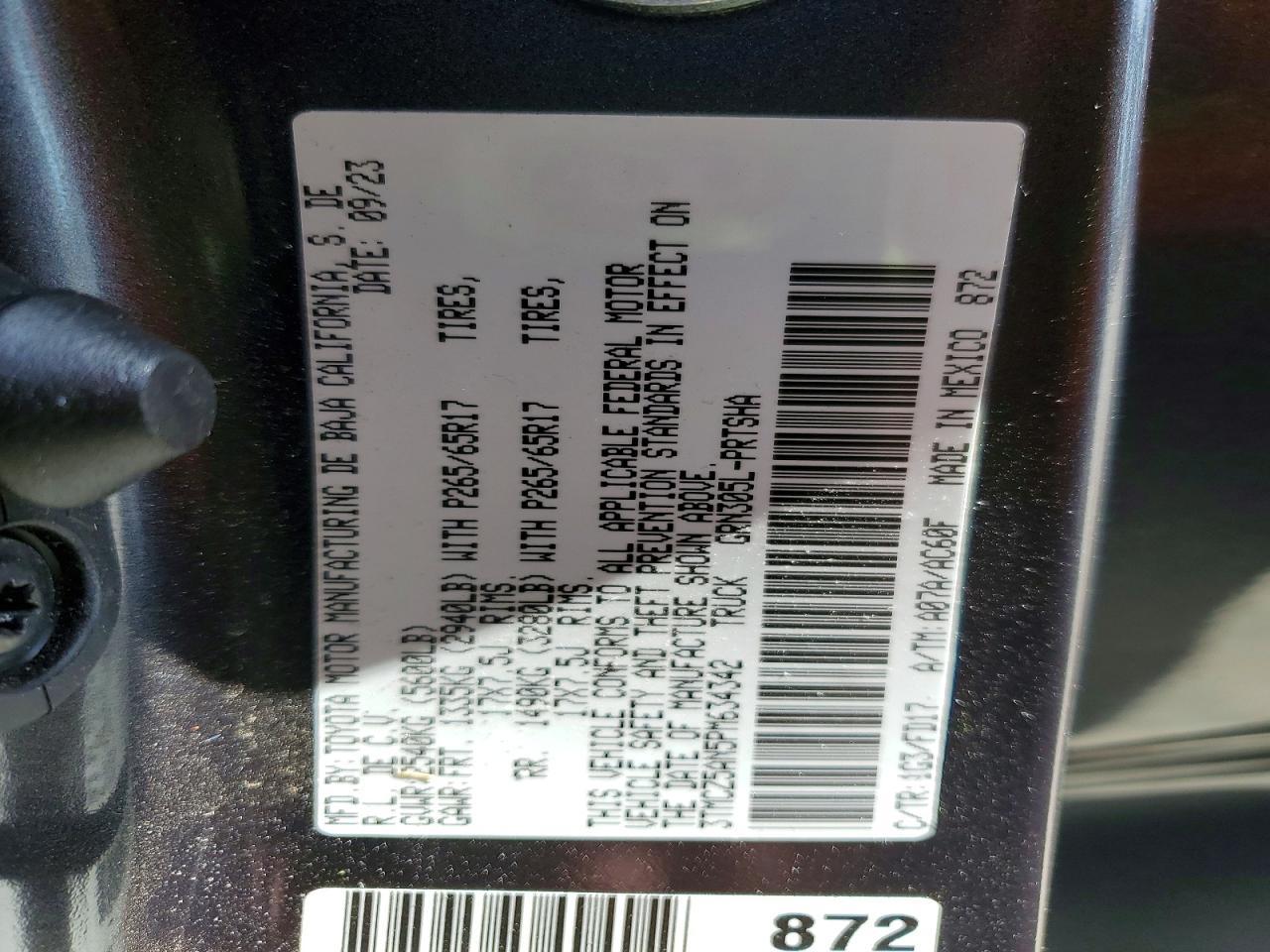 2023 Toyota Tacoma TRD Sport