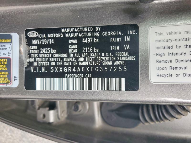 2015 KIA Optima sx