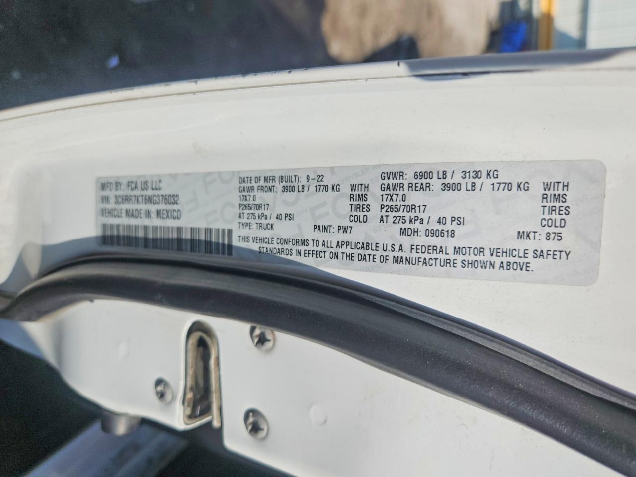 2022 Dodge RAM 1500 Classic Tradesman