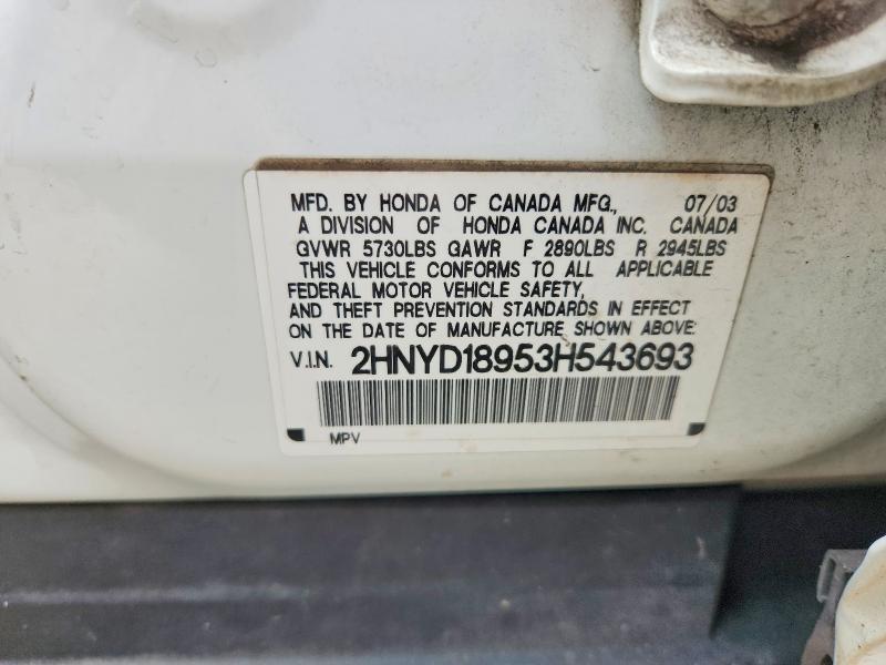 2003 Acura Mdx Touring