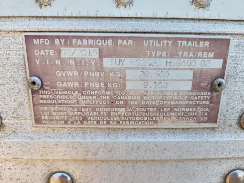 2017 Utility DRY Van Trailer