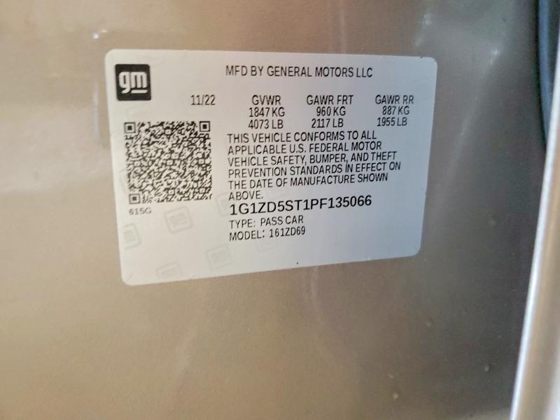 2023 Chevrolet Malibu lt