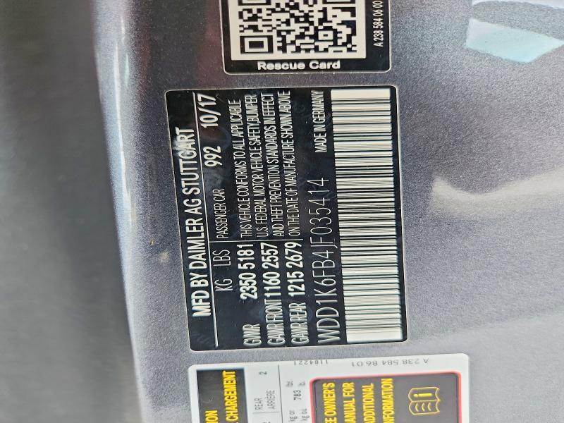 2018 Mercedes-Benz E 400