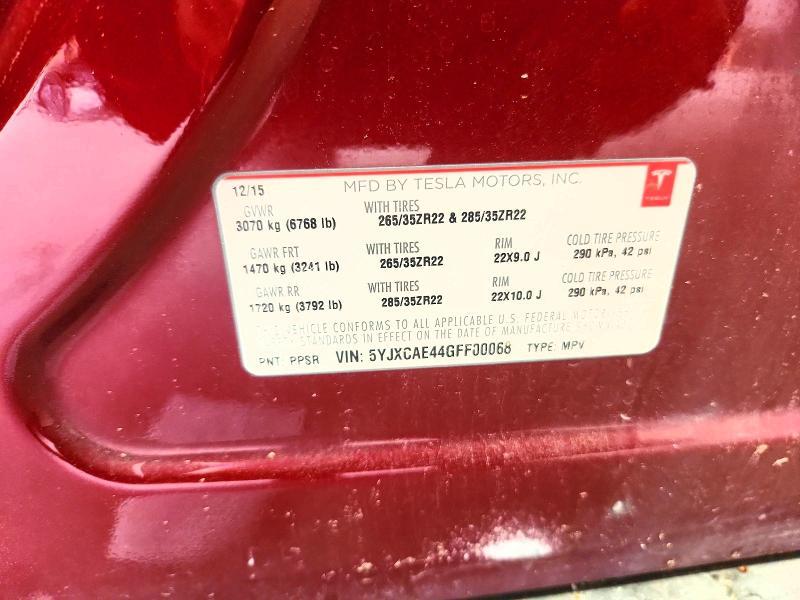 2016 Tesla Model x