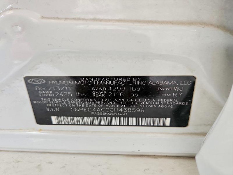 2012 Hyundai Sonata se