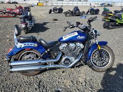 Salvage cars for sale from Copart Airway Heights, WA: 2021 Indian Motorcycle Co. Scout ABS