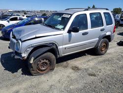 Jeep salvage cars for sale: 2002 Jeep Liberty Sport