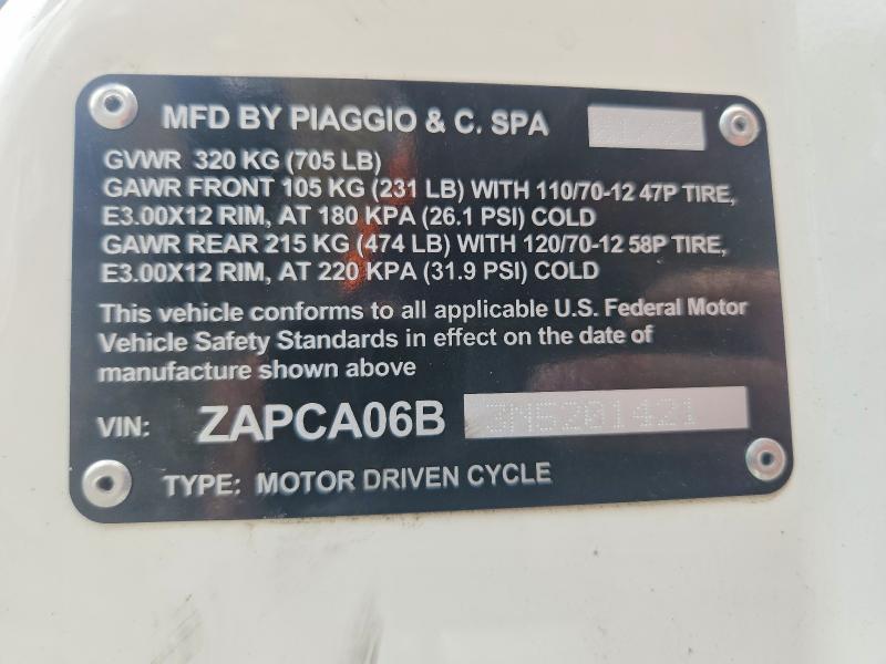 2022 Vespa PRIMAVERA/SPRINT 50