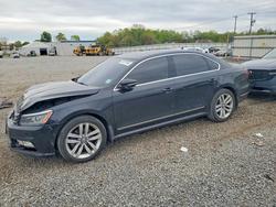 Volkswagen Passat salvage cars for sale: 2017 Volkswagen Passat sel Premium