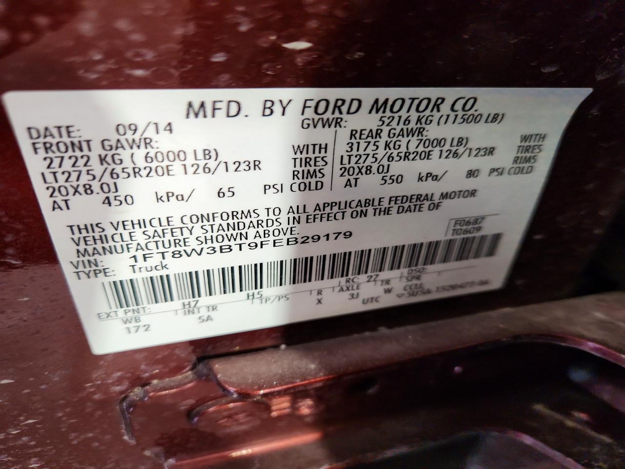 2015 Ford F350 Super Duty