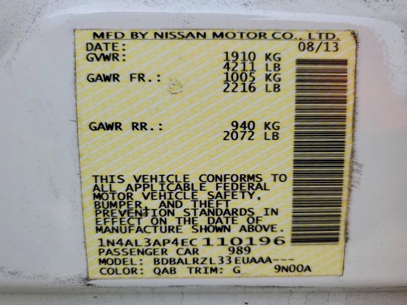 2014 Nissan Altima 2.5 s