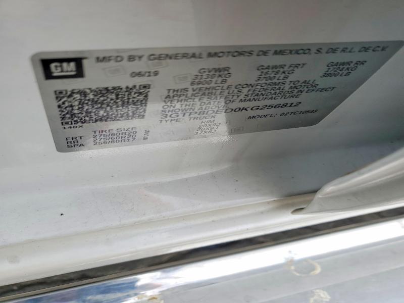 2019 GMC Sierra C1500 SLT