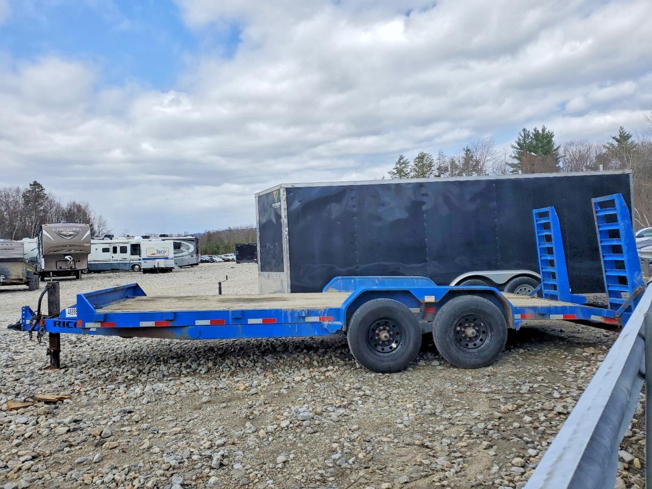 2023 Rice FMEHR8220 Equipment Trailer