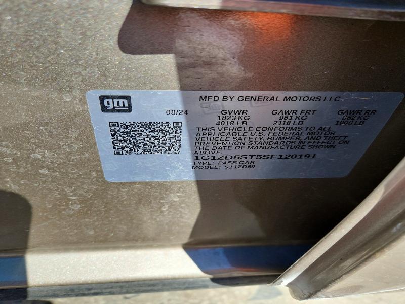 2025 Chevrolet Malibu lt