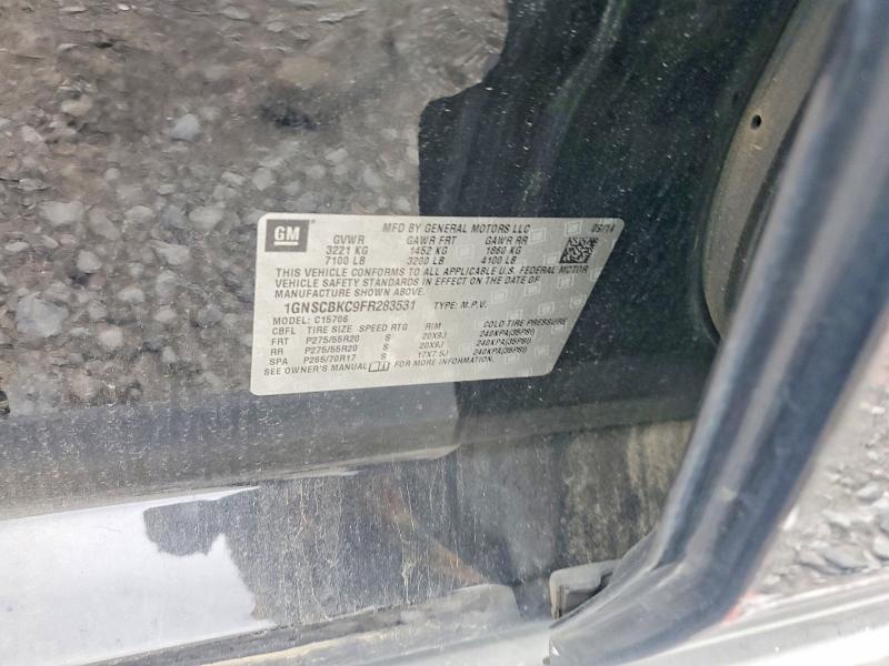 2015 Chevrolet Tahoe C1500 lt