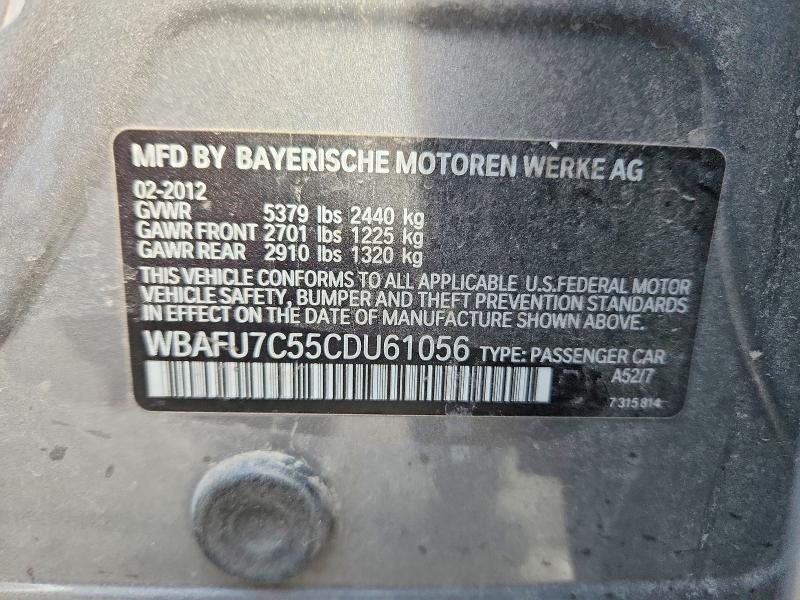 2012 BMW 535 xi