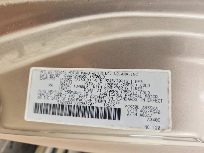 2002 Toyota Tundra SR5