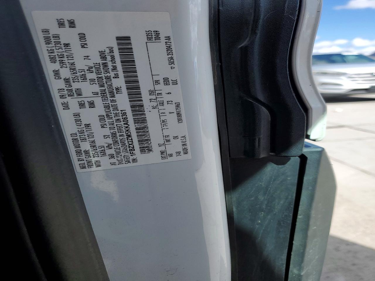 2019 Ford Transit T-350