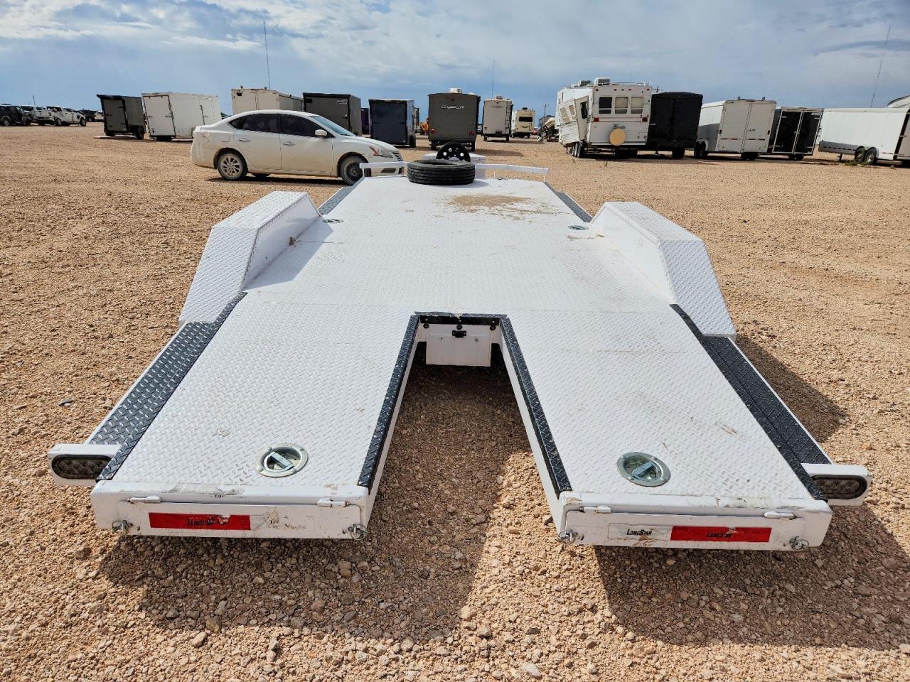 2025 Rawmaxx DRM20BP7K Tilt Deck Equipment Trailer