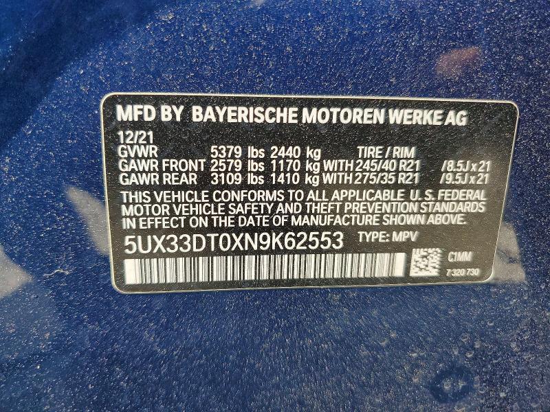 2022 BMW X4 Xdrive30i