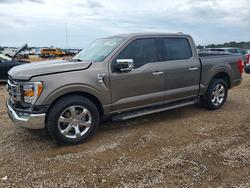 Salvage trucks for sale at Theodore, AL auction: 2021 Ford F150 Supercrew