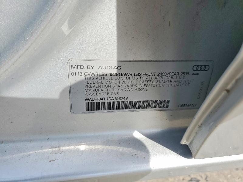 2013 Audi A4 Premium Plus